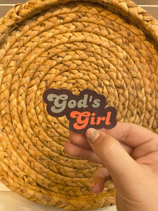 God's Girl Sticker