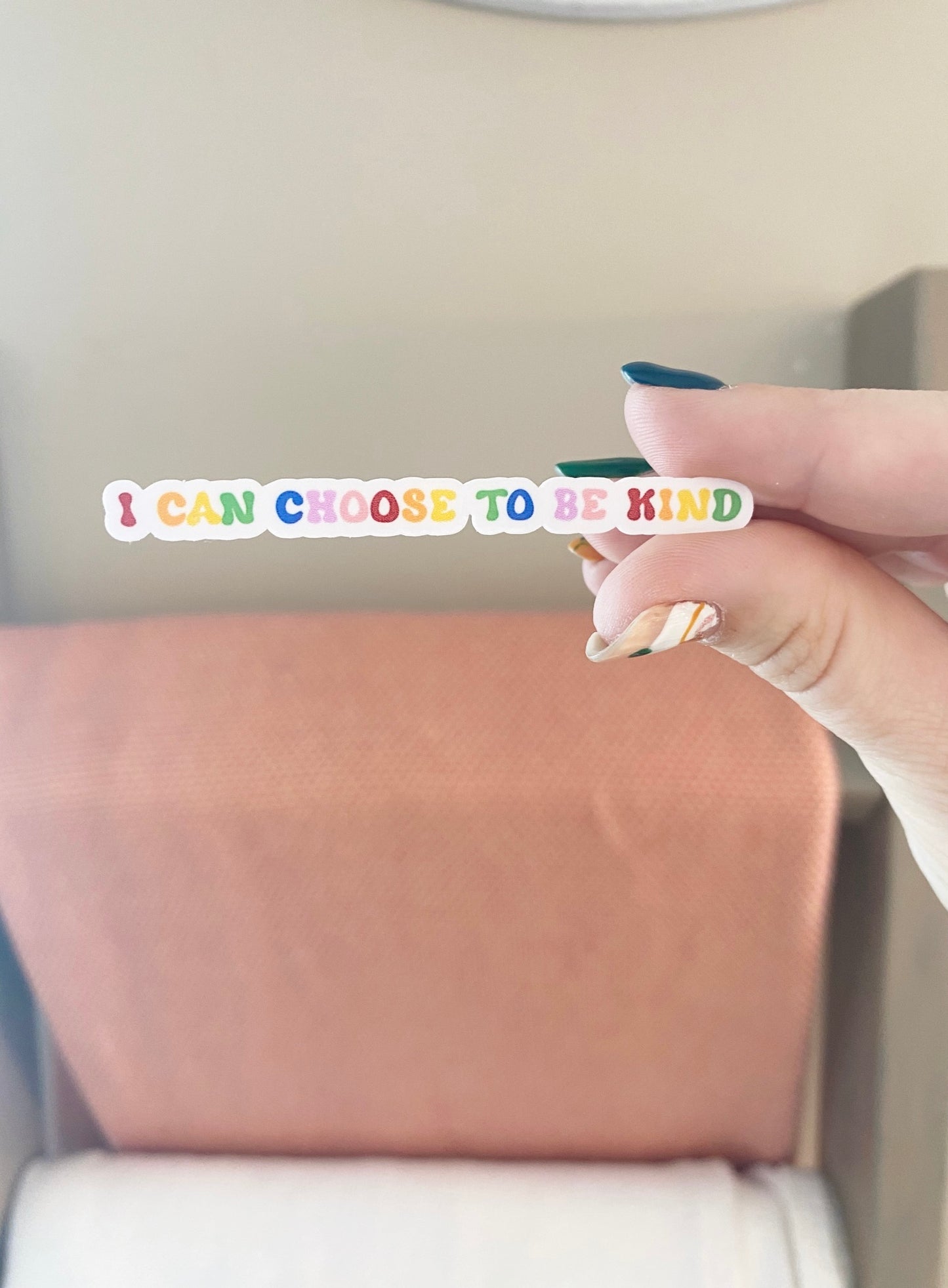 I Can Choose to Be Kind Kid Affirmation Sticker